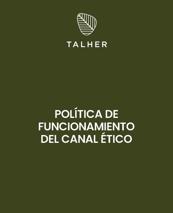 Política funcionamiento canal ético Talher