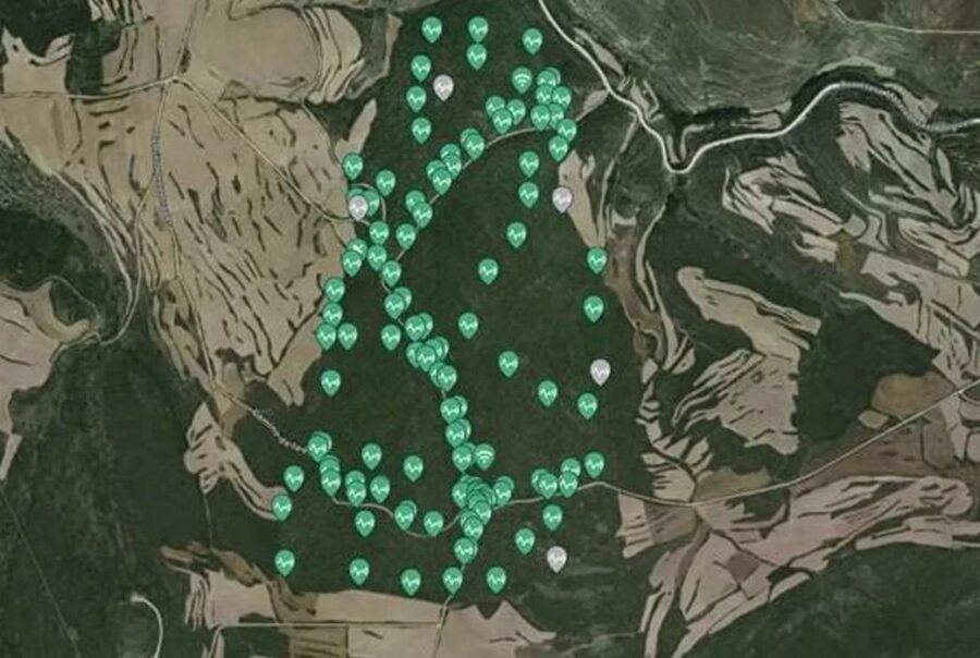 Sistema prevención incendios forestales con sensores en Soria por Talher