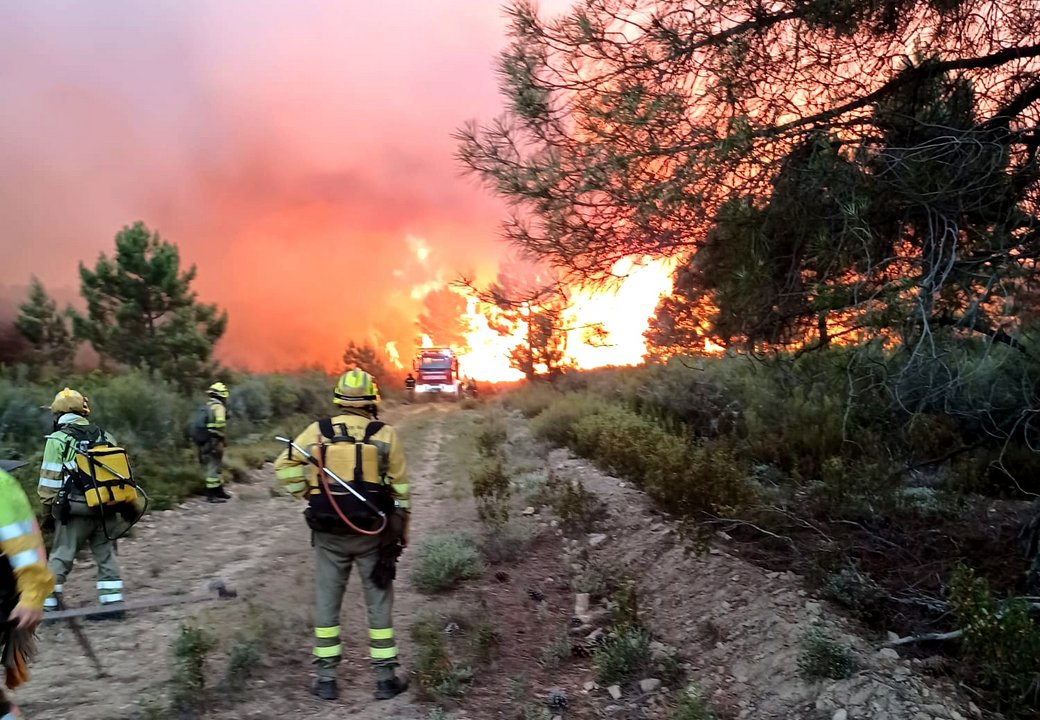 Serveis d'extinció d'incendis forestals de Talher a bases helitransportades de Castella i Lleó